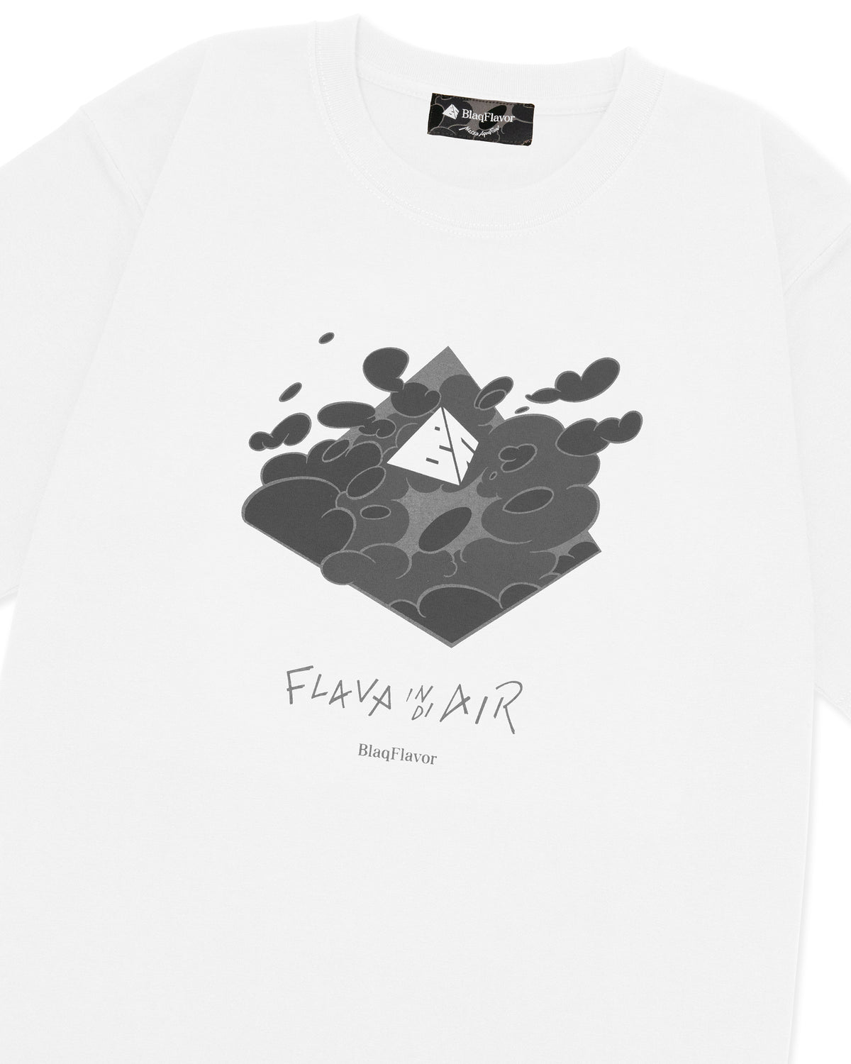 BlaqFlavor / W S/S BF×AquaFlow Pyramid Tee