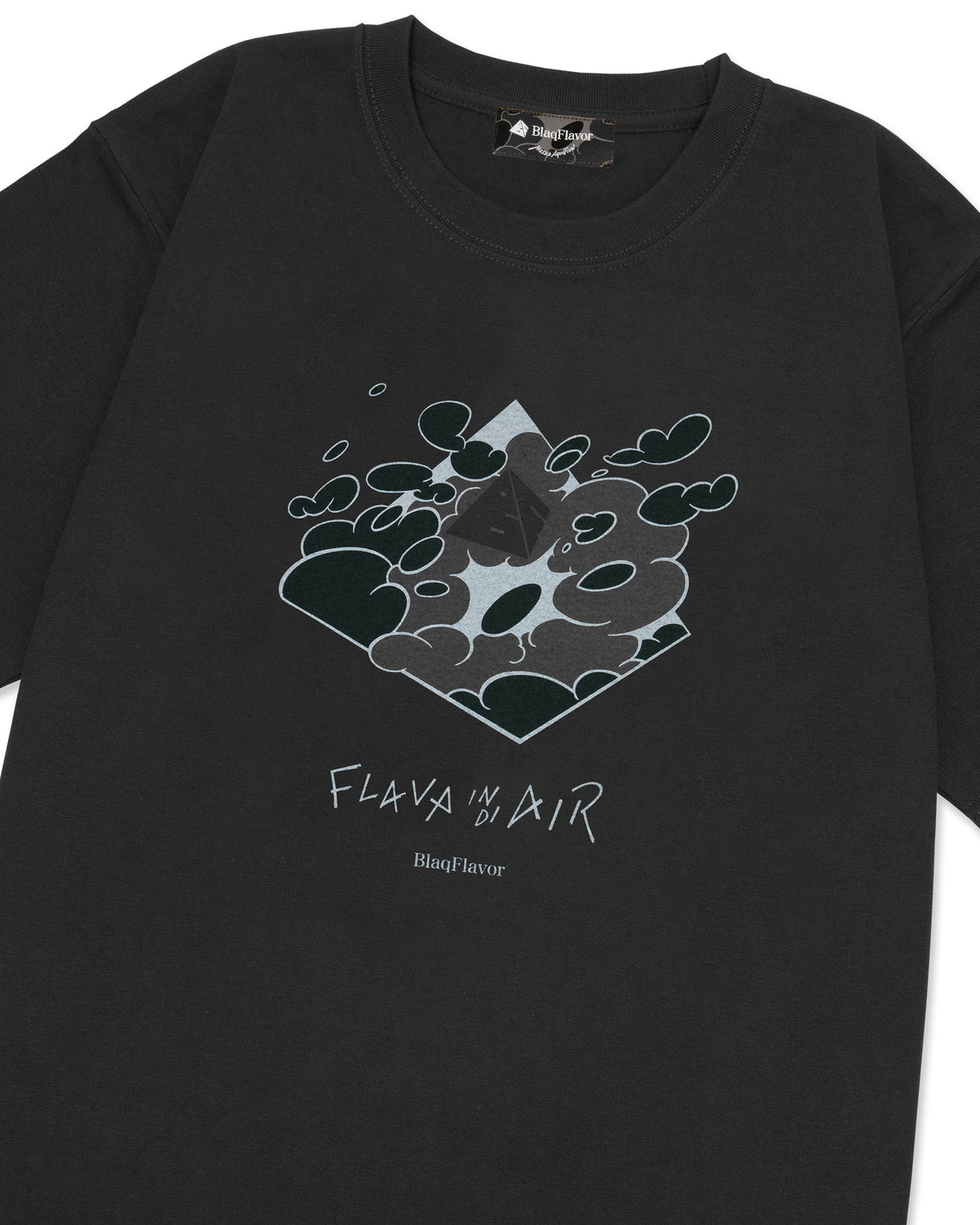 BlaqFlavor / S/S BF×AquaFlow Pyramid Tee