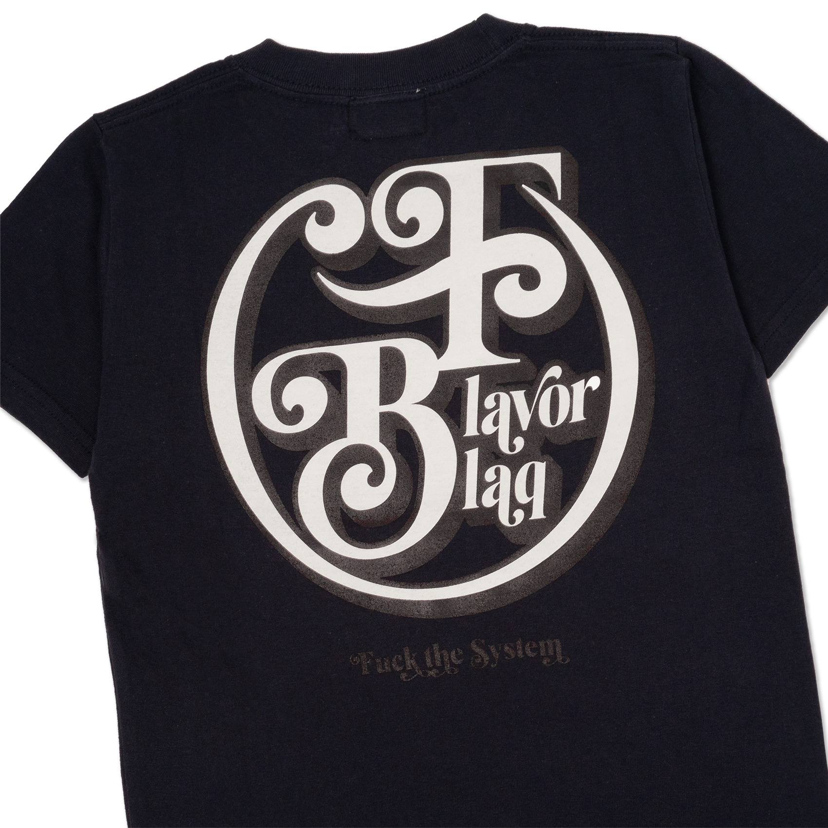 Blaq Flavor W S/S Fuck The System Tee