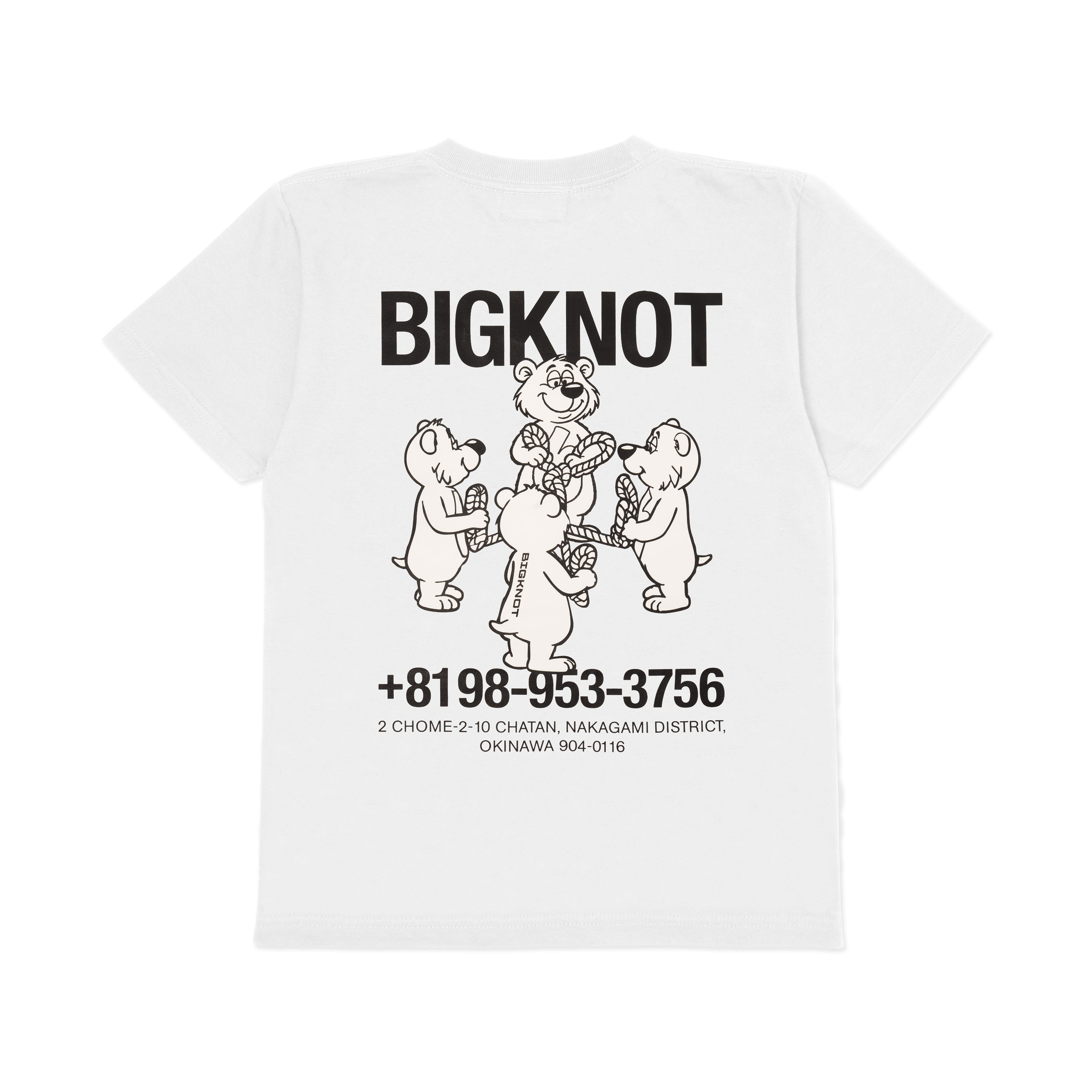 BigKnot / W S/S BK Bear Tee